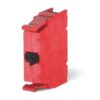 Scame блок-контакт вспом., 1NC, 16A(6A 230V AC15), боковой монтаж, для габ. Y2, красный, COMMAND/ISOLATORS