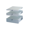 19" выдвижной ящик с замком (2 ключа) 2U RAL7035