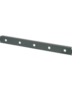 19" передняя панель для кабельных органайзеров 1U RAL7021