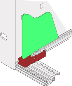 Фиксатор печатной платы B1, B2 (10 шт.)