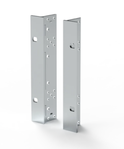 19" кронштейн без отверстий для ручек 4U (2 шт.)