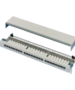 19" Коммутационная панель 1U с портами 24x RJ45 кат.6