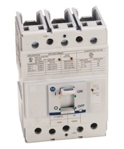 Circuit breaker device with switch, used to protect electrical circuits (industrial breaker)
