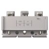Three-pole circuit breaker module with current ratings I1(40°) 70A and I3 700A, In≈250A.