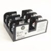 Multi-slot fuse holder block (Allen-Bradley) for organizing several cartridge fuses in one unit