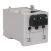Compact electrical relay/terminal block module with three labeled inputs V1, V2, V3 on a black header; bottom terminals numbered 2, 4, 6.