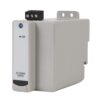 AC power supply module with mounting bracket and terminal block on top