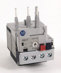 ABB 193-T class 10A relay/contactor with screw terminals and red/black coil connectors