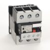 Three-pole electrical contactor with terminal screws and control switch (used to switch power circuits).